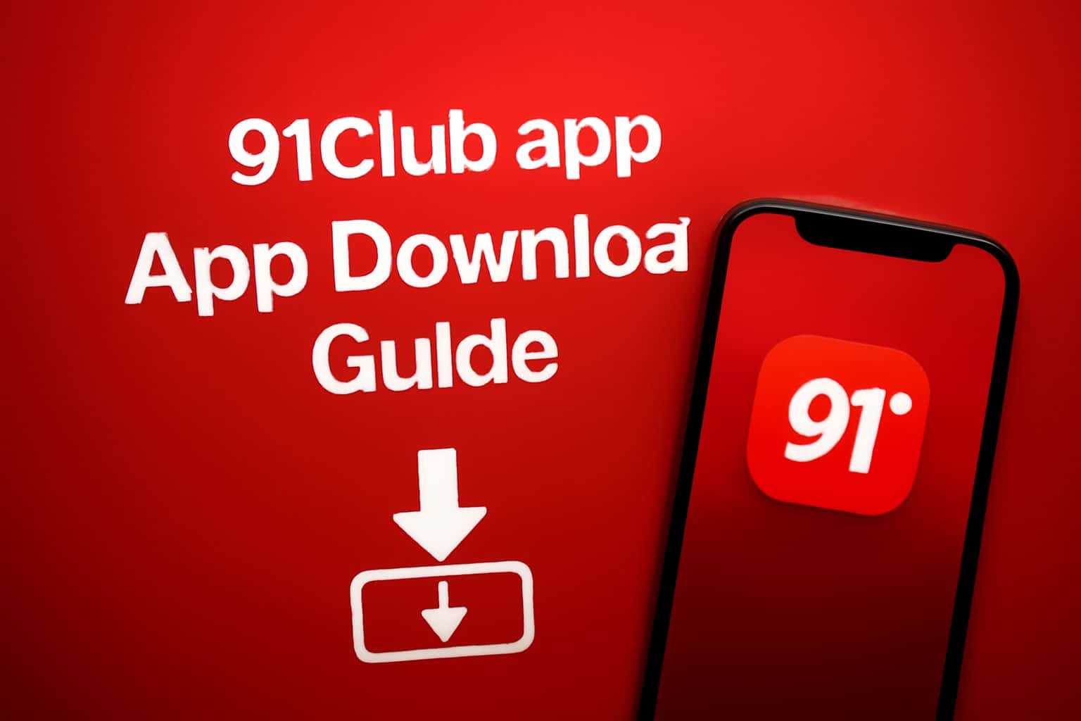 An informational scene showcasing the 91Club app App Download Guide