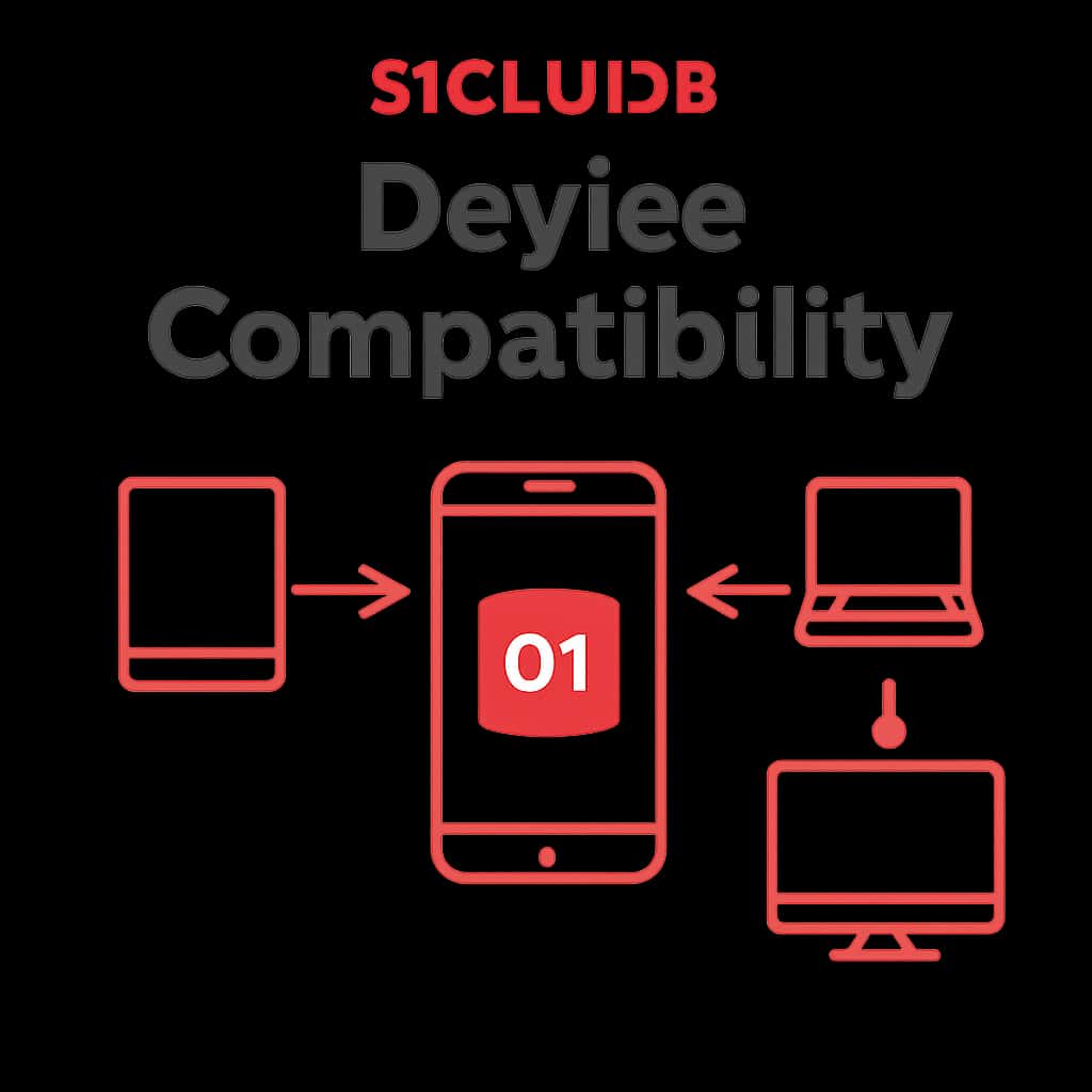 Diagram illustrating device compatibility for the 91Club app.