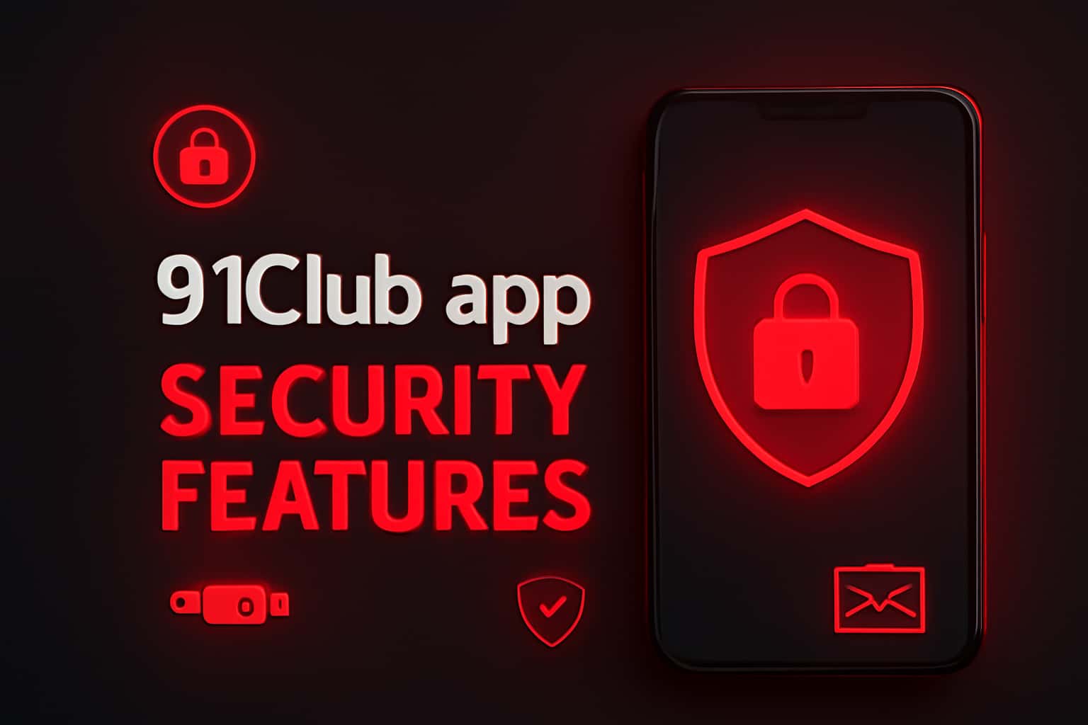 A professional scene depicting security features of the 91Club app.
