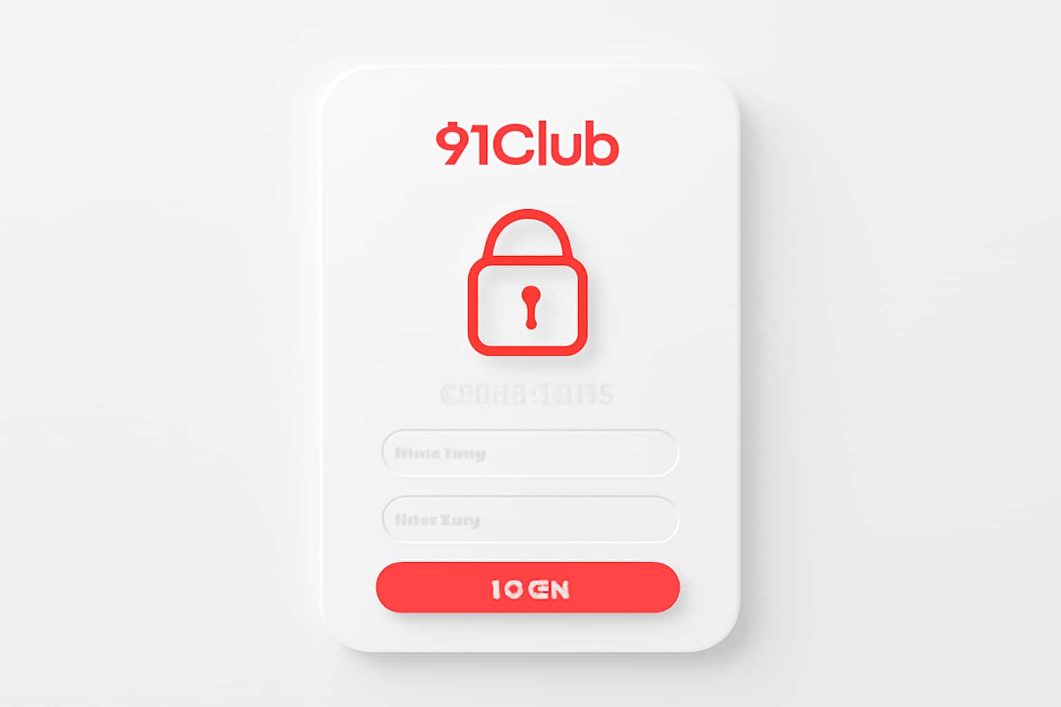 91Club app User Authentication Interface