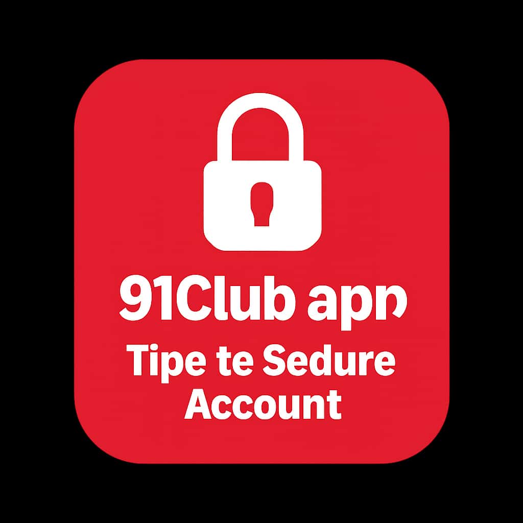 Icon representing security tips for the 91Club app.