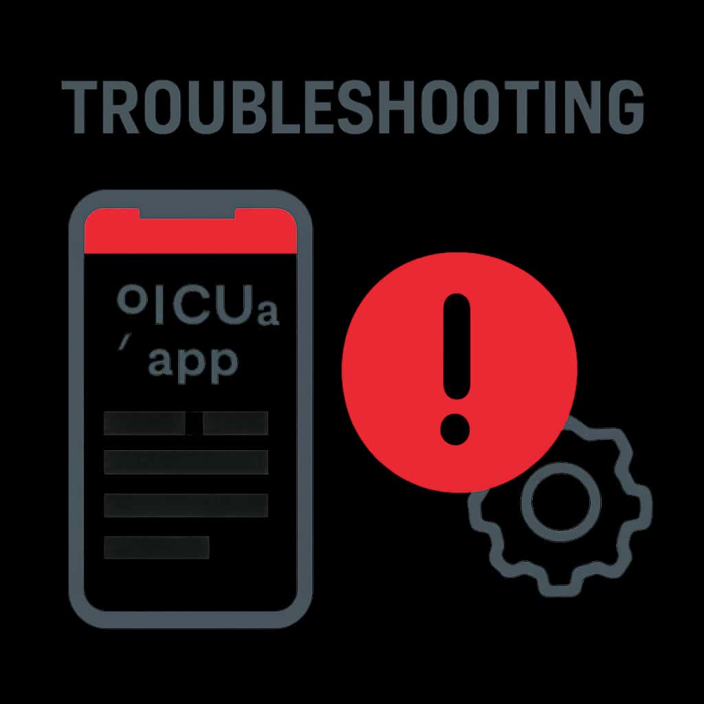 Illustration detailing troubleshooting steps for the 91Club app.