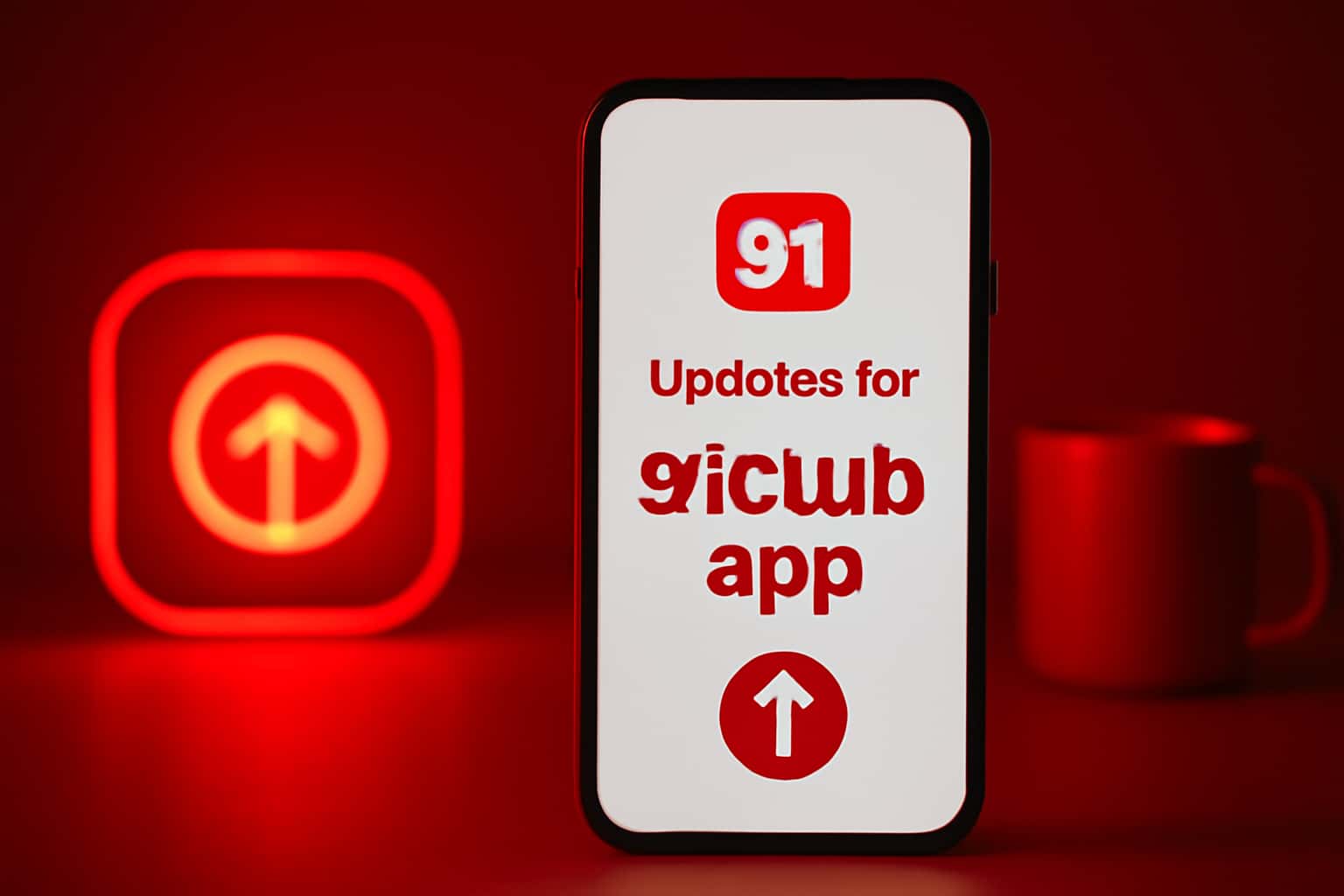 An informative scene depicting updates related to the 91Club app.
