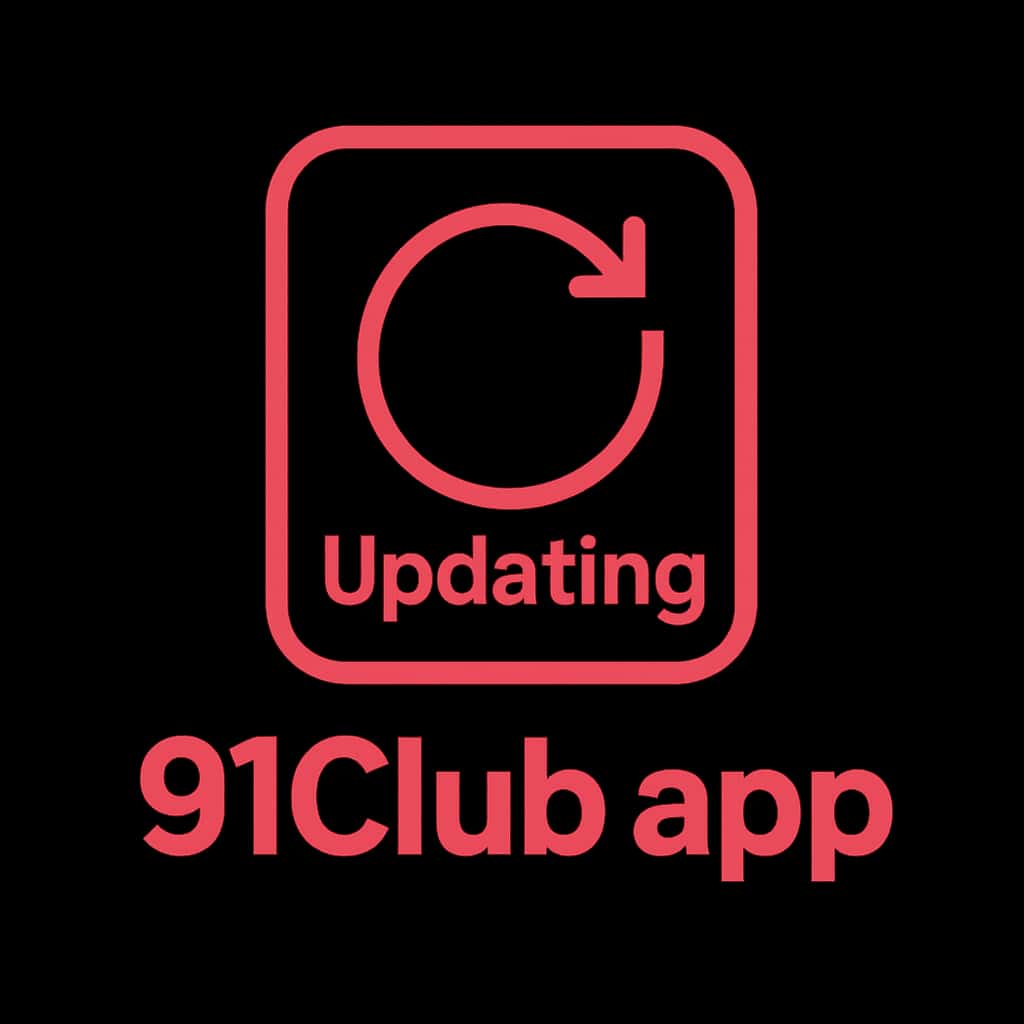 An icon symbolizing the update guide for the 91Club app.